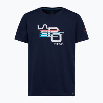 La Sportiva Stripe Cube βαθιά θάλασσα ανδρικό t-shirt