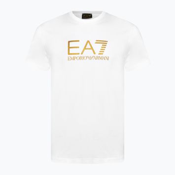 Ανδρική μπλούζα EA7 Emporio Armani Train Gold Label Tee Pima Big Logo white