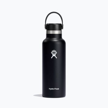 Hydro Flask Standard Flex 530 ml θερμικό μπουκάλι μαύρο S18SX001