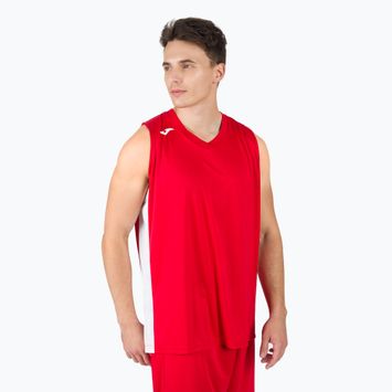 Joma Cancha III ανδρική φανέλα μπάσκετ κόκκινο και λευκό 101573.602