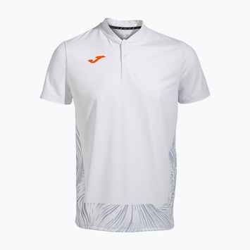 Ανδρικό πουκάμισο τένις Joma Challenge Polo λευκό