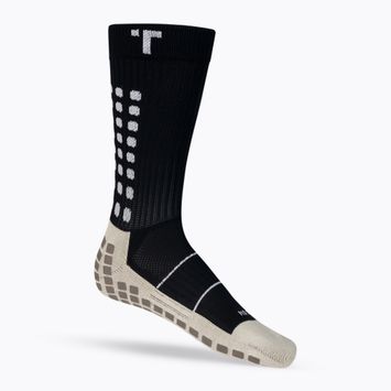 TRUsox Mid-Calf Thin κάλτσες ποδοσφαίρου μαύρες CRW300