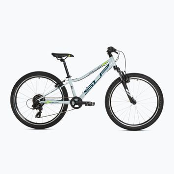 Παιδικό ποδήλατο Superior RACER XC 24 γυαλιστερό λευκό/μπλε/νεοκίτρινο