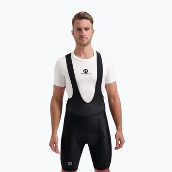 Rogelli Core Bib Short ανδρική ποδηλατική βερμούδα μαύρο