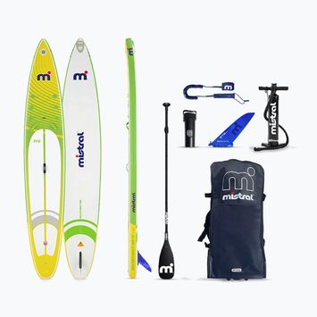 Σανίδα SUP Mistral Adventurist Air 14'0" green/white/yellow