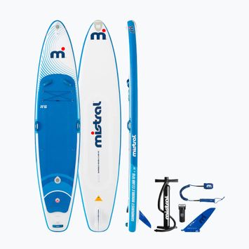 SUP Mistral Sunburst Double Club 11'6" λευκή/πράσινη σανίδα