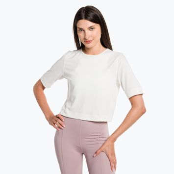 Γυναικείο Calvin Klein Knit λευκό σουέτ T-shirt