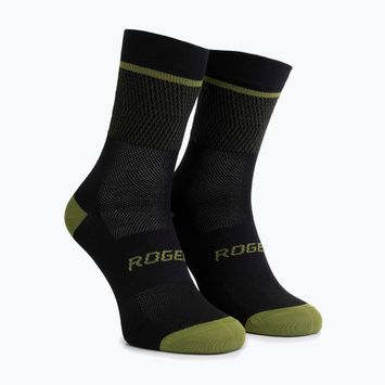 Rogelli Hero II πράσινες/μαύρες κάλτσες ποδηλασίας