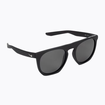Γυαλιά ηλίου Nike Flatspot P ματ μαύρο/ασημί γκρι γυαλιά ηλίου με πολωμένο φακό
