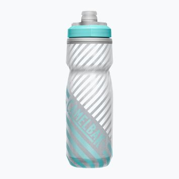 Παγούρι ποδηλάτου CamelBak Podium Chill 620 ml grey/ teal stripe