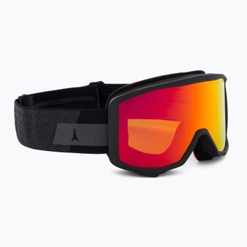 Atomic Count Jr παιδικά γυαλιά σκι κυλινδρικά μαύρο/κόκκινο φλας AN5106092