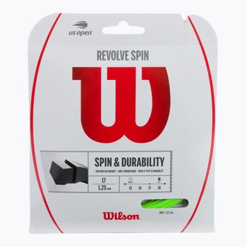 Wilson Revolve Spin 17 Set χορδή τένις 12.2m γκρι WRZ956900+