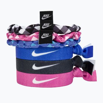 Nike Mixed Hairbands 6 τεμ. με θήκη χρωματιστά λαστιχάκια μαλλιών 6 τεμ. N1003666-029