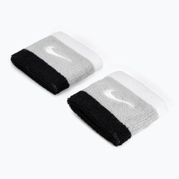 Βραχιολάκια Nike Swoosh 2 τεμάχια γκρι/μαύρο N0001565-016