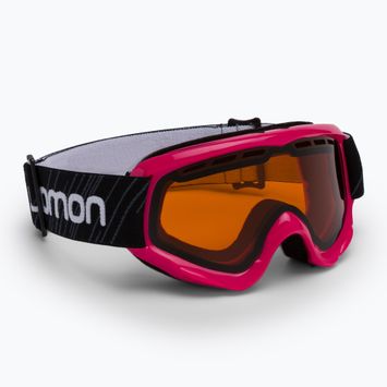 Salomon Juke Access ροζ/τονικό πορτοκαλί παιδικά γυαλιά σκι L39137500