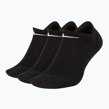 Κάλτσες προπόνησης Nike Everyday Cushioned 3 ζευγάρια μαύρο/λευκό