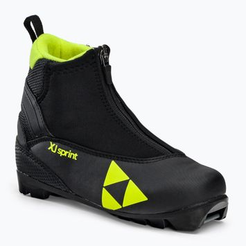 Fischer XJ Sprint παιδικές μπότες cross-country σκι μαύρο/κίτρινο S40821,31