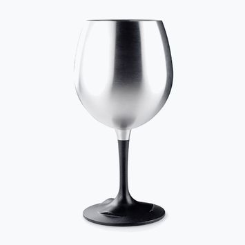 GSI Outdoors Glacier Stainless Nesting Red Wine Glass ποτήρι πεζοπορίας ασημί 63310