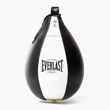 Everlast δερμάτινη πυγμαχία μαργαριταρένιο μαύρο EV5740