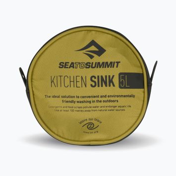 Τουριστικός νεροχύτης Sea to Summit Kitchen Sink 5 l green