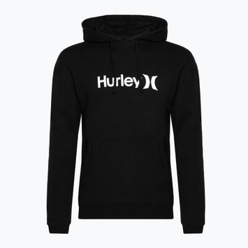 Hurley ανδρικό φούτερ O&O Solid Core μαύρο