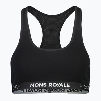 θερμικό σουτιέν Mons Royale Sierra Merino Sports black