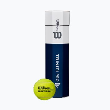 Μπάλες τένις Wilson Triniti Pro Tball 4 τεμάχια κίτρινο WR8204801001