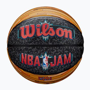 Wilson NBA Jam Outdoor μπάσκετ μαύρο/χρυσό μέγεθος 7