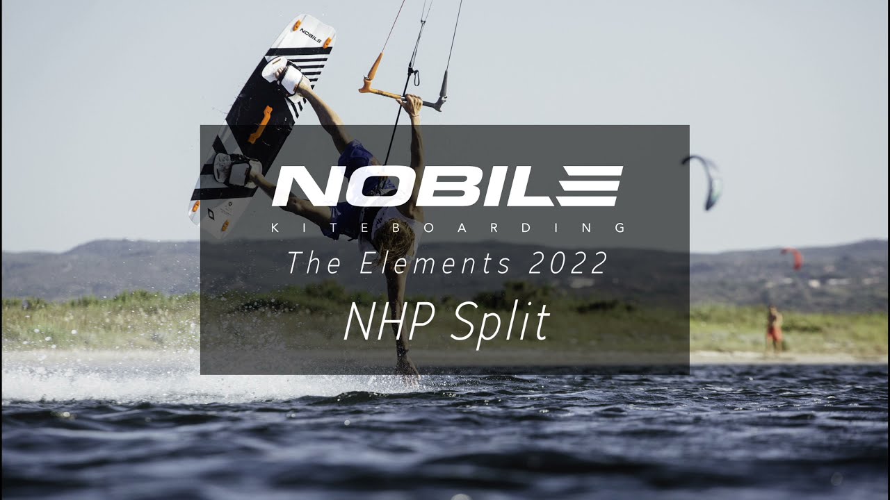 Nobile NHP Split πτυσσόμενο kiteboard μαύρο K22