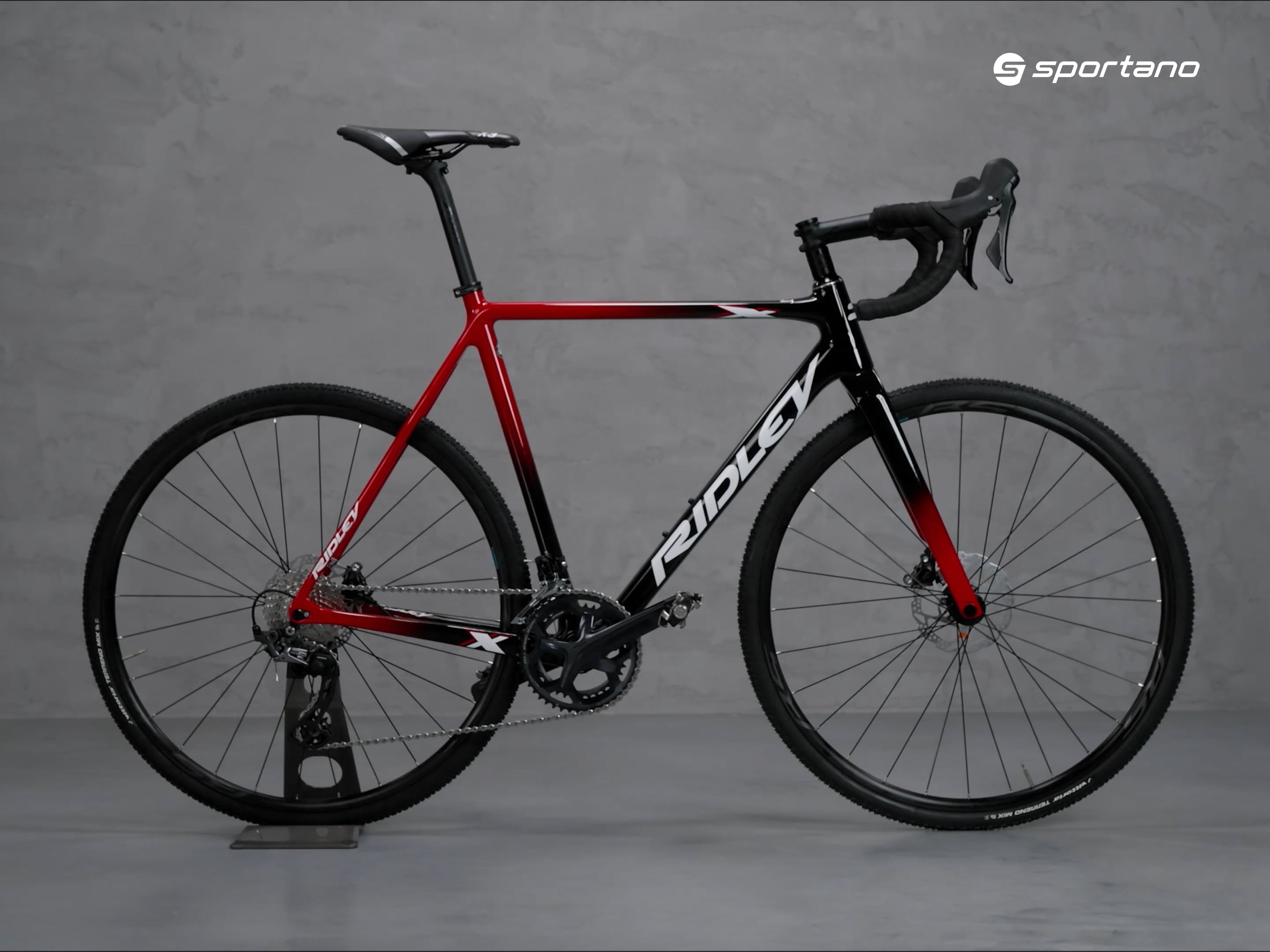 Ridley X-Night Disc GRX600 ποδήλατο ανωμάλου δρόμου 2x XNI08As μαύρο/κόκκινο SBIXNIRIDE26