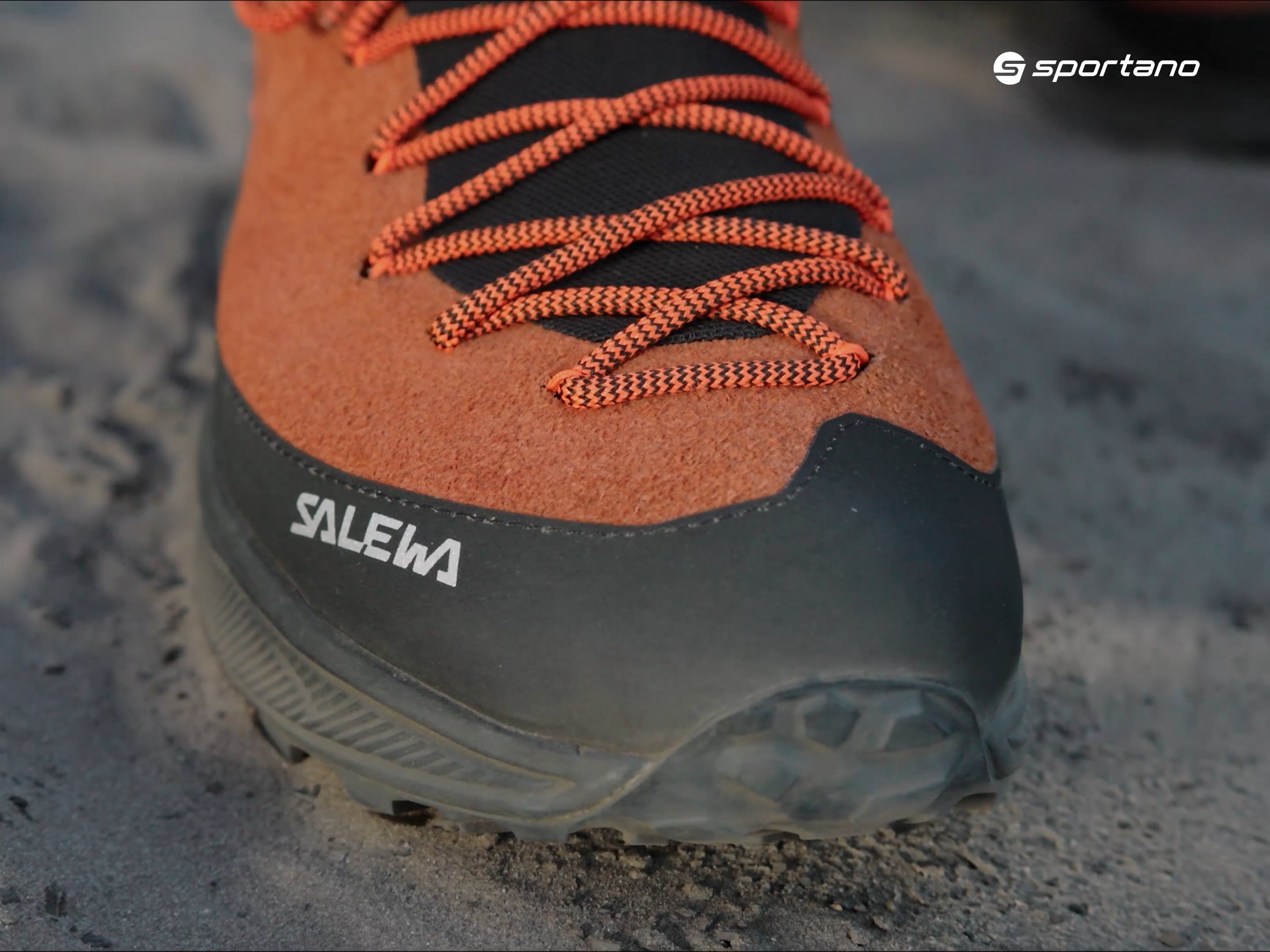 Salewa Dropline Leather ανδρικές μπότες πεζοπορίας πορτοκαλί 00-0000061393