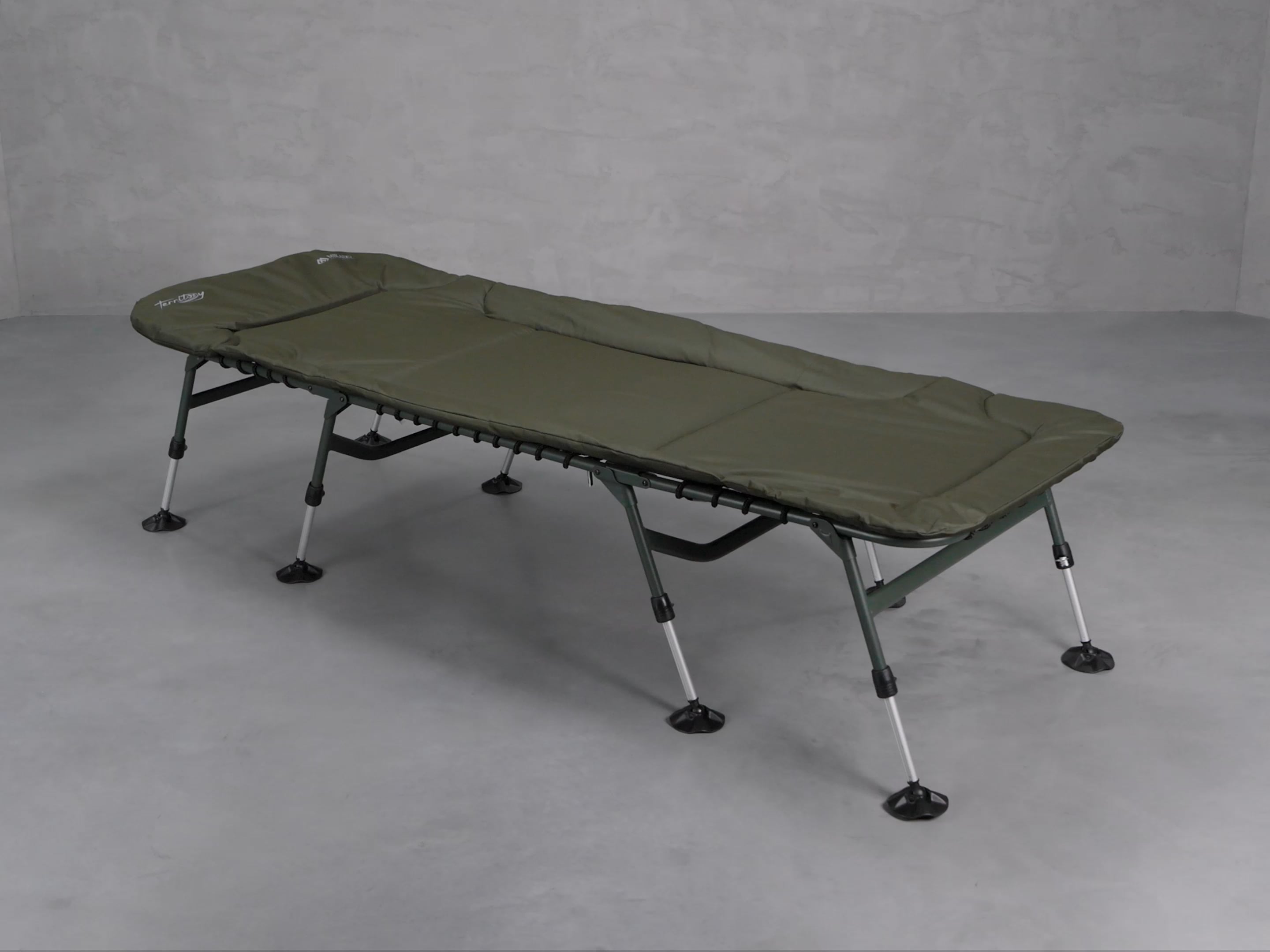 Καρέκλα Mikado Territory Bedchair 8 πόδια πράσινο IS14-BC002