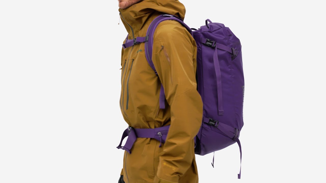 Patagonia Descensionist 40 l πράσινο σακίδιο πεζοπορίας