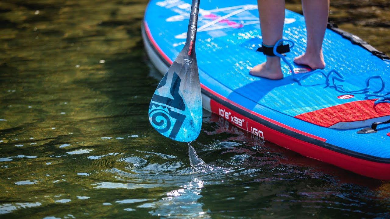 Starboard Enduro Tiki Tech Wave 26mm Carbon S40 3-Piece SUP Paddle