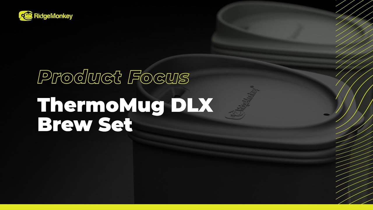 RidgeMonkey ThermoMug DLX Brew Set κούπα γκρι RM550