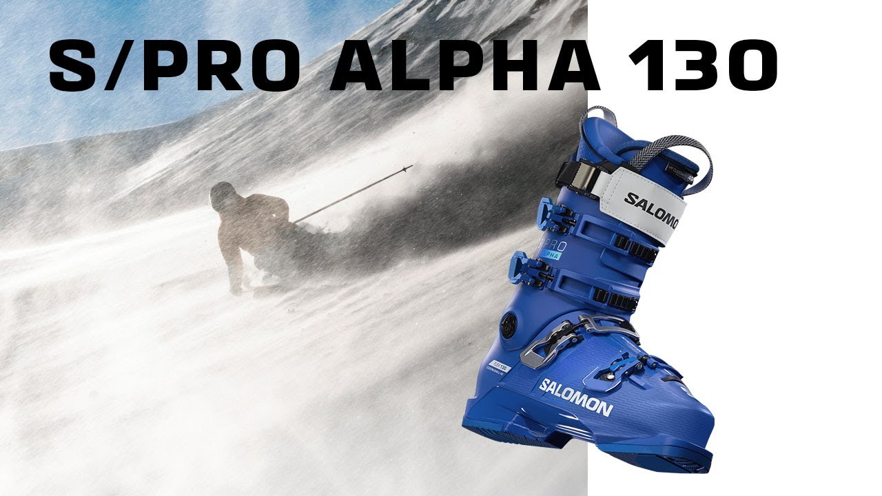 Ανδρικές μπότες σκι Salomon S Pro Alpha 130 μπλε L47044200