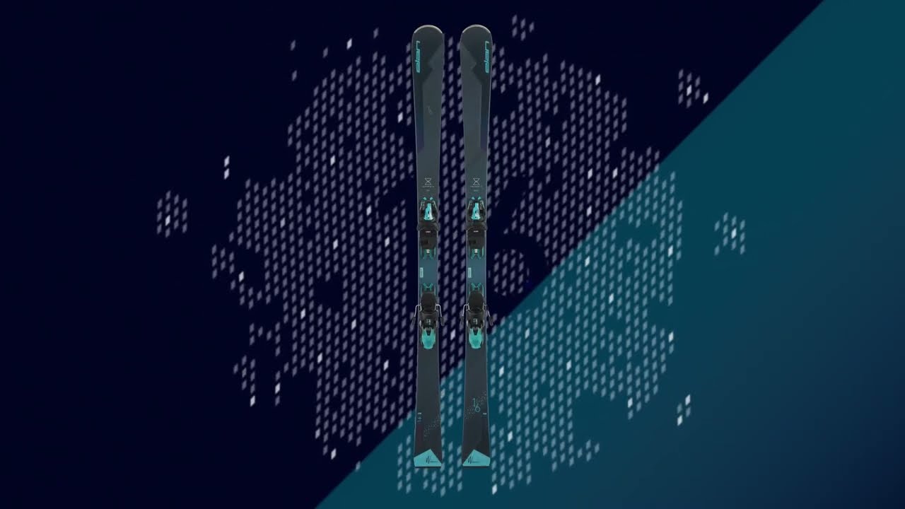 Γυναικείο σκι κατάβασης Elan Insomnia 12 C PS + ELW 9 μπλε ACEHPV21