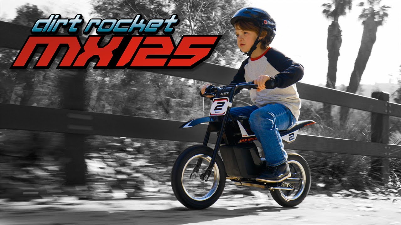 Razor Mx125 Dirt Rocket παιδικό ηλεκτρικό μοτοποδήλατο μαύρο 15173858