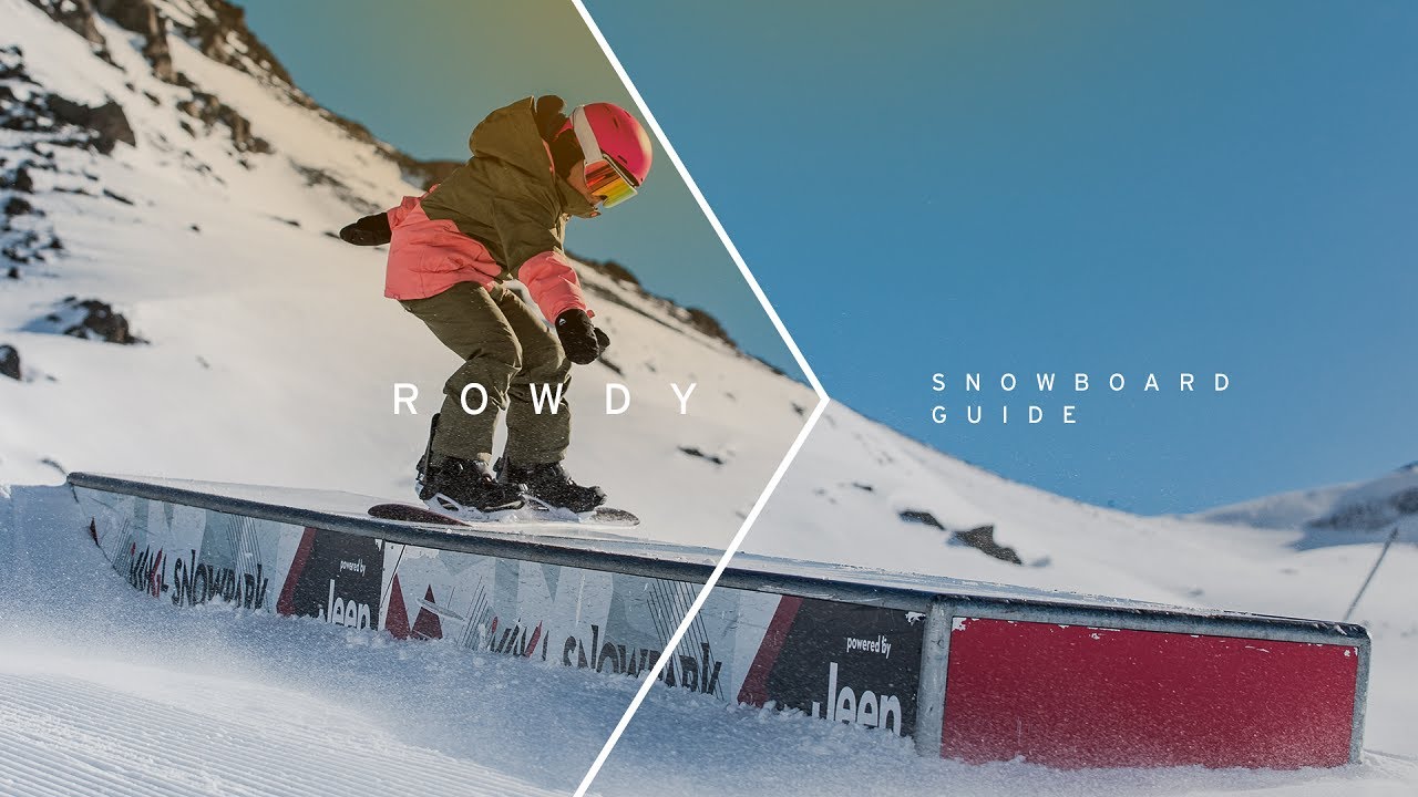Παιδικό snowboard HEAD Rowdy μπλε-κόκκινο 336620