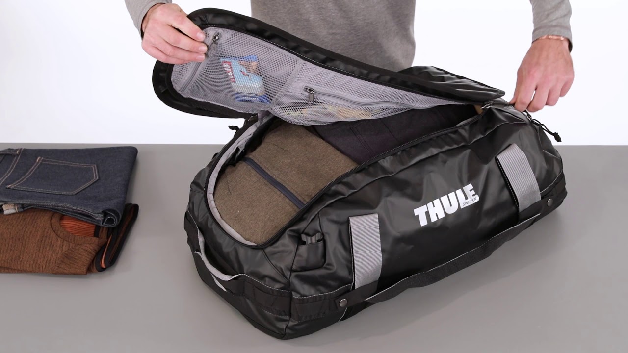 Thule Chasm Duffel 40 l ταξιδιωτική τσάντα μαύρη 3204413