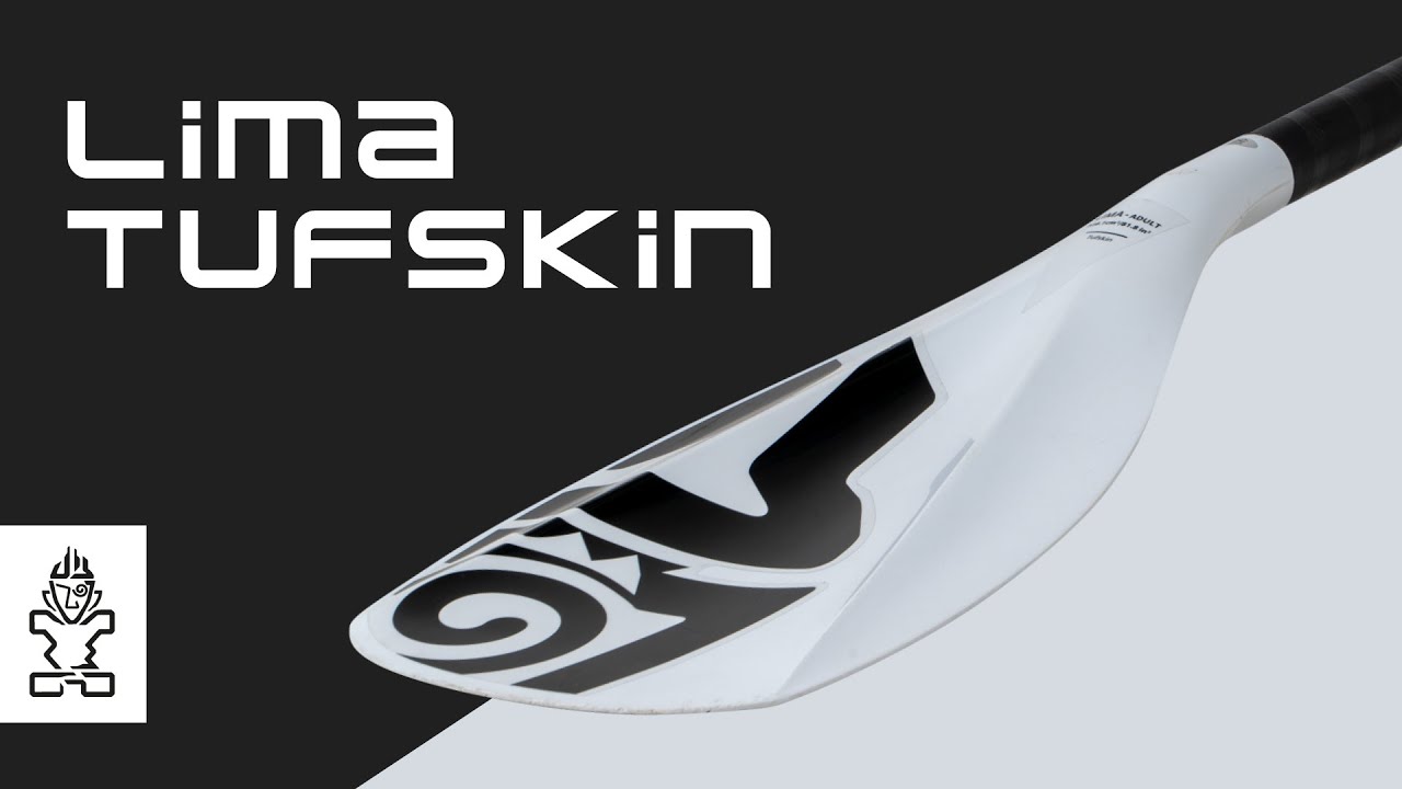 Starboard Lima Tufskin 29mm Carbon μαύρο και λευκό S35 3 τεμαχίων SUP κουπί