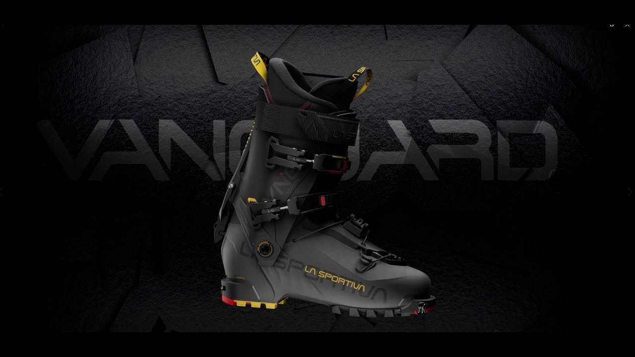 Ανδρικές μπότες La Sportiva Vanguard γκρι-κίτρινου χρώματος 89D900100