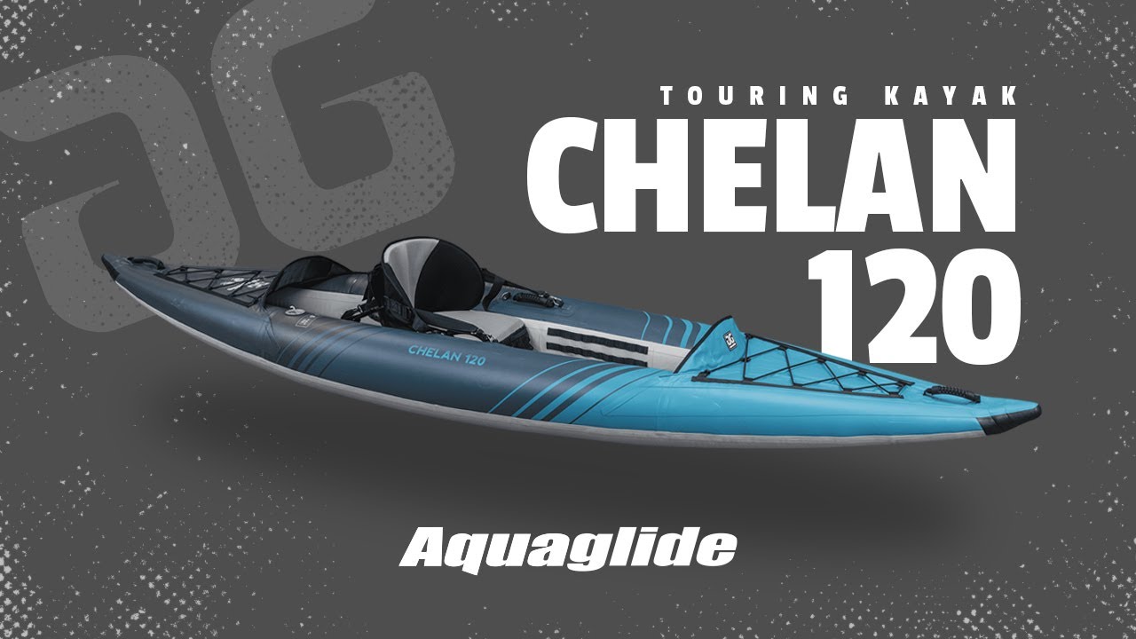 Aquaglide Chelan 120 μπλε 584121104 φουσκωτό καγιάκ 1 ατόμου