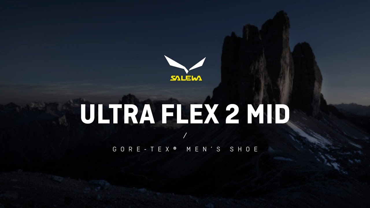 Salewa ανδρικές μπότες πεζοπορίας Ultra Flex 2 Mid GTX μαύρο 00-0000061387