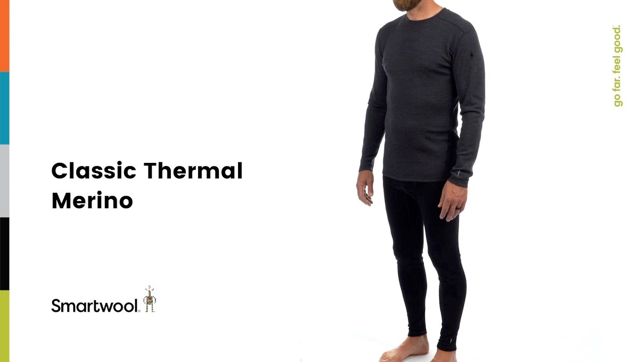 Ανδρικά Smartwool Merino 250 Baselayer Crew Boxed thermal T-shirt μαύρο SW016350001