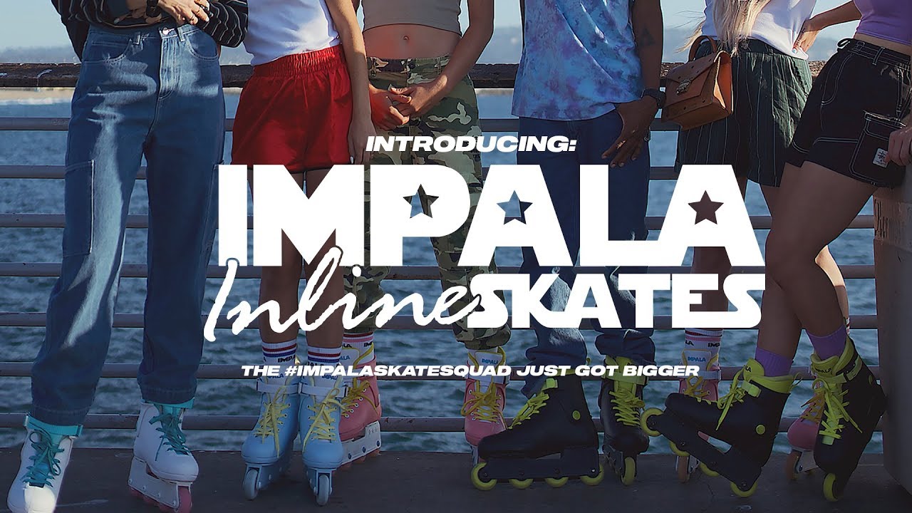 Γυναικεία πατίνια IMPALA Lightspeed Inline Skate μωβ IMPINLINE1 πατίνια με ρολό
