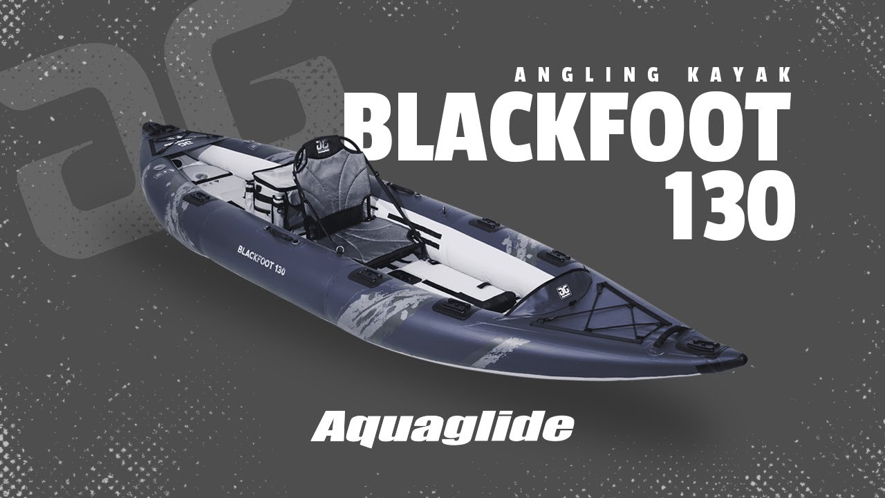 Aquaglide Blackfoot Angler 130 γκρι 584121103 Φουσκωτό καγιάκ 2 ατόμων