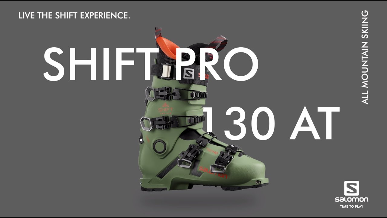 Ανδρικές μπότες σκι Salomon Shift Pro 130 AT μπεζ L47000500