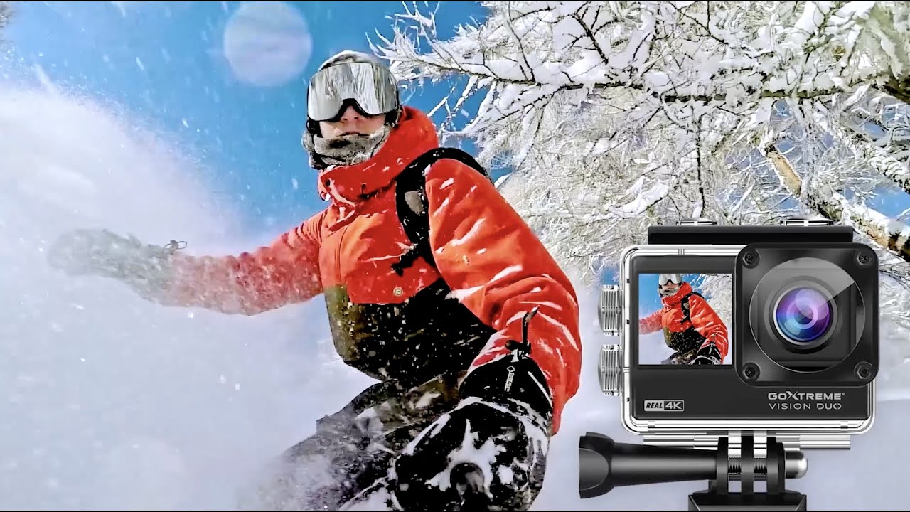 GoXtreme Vision DUO 4K κάμερα μαύρο 20161