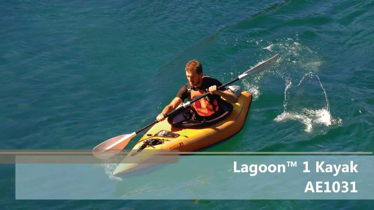 Advanced Elements Lagoon 1 TM πορτοκαλί AE1031-O φουσκωτό καγιάκ 1 ατόμου